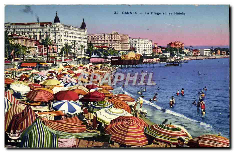 CPA Cannes La Plage et les Hotels