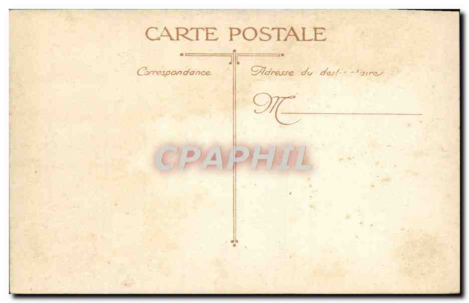 CPA Cannes Vue Generale Prise Du Mont Chevalier — Verso