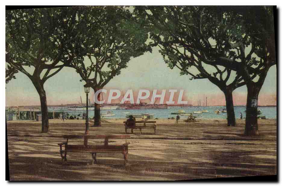 CPA Cannes Le Mont Chevalier