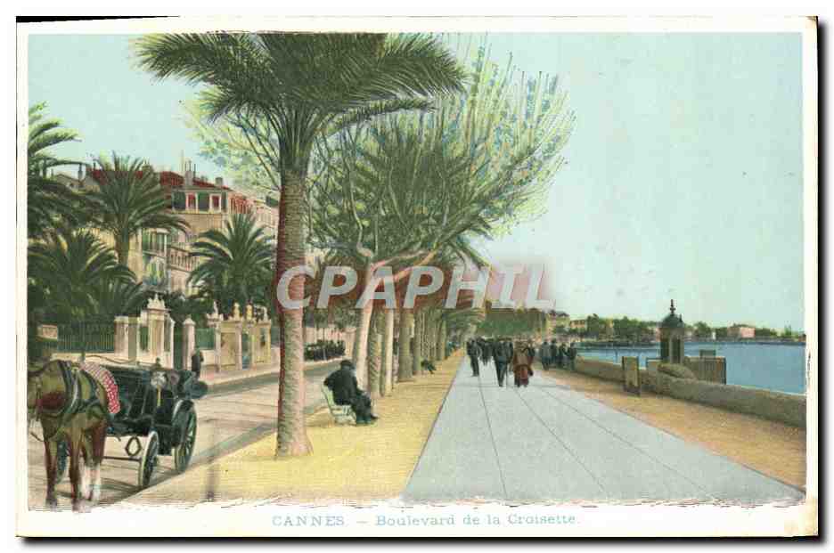 CPA Cannes Boulevard de la Croisette