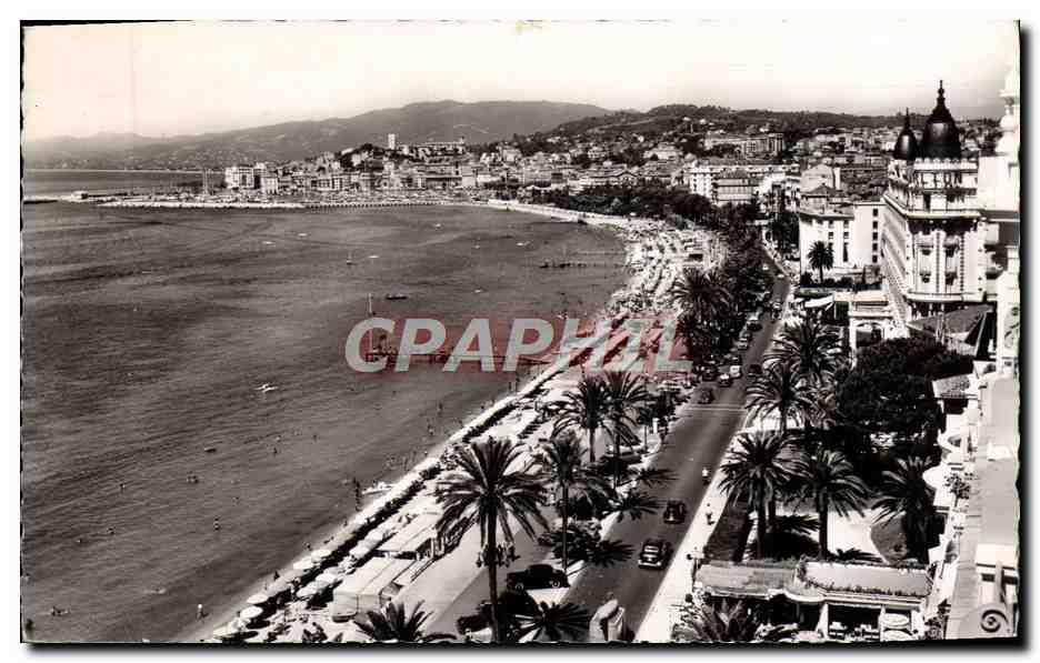 CPA Cannes La Croisette et le Suquet