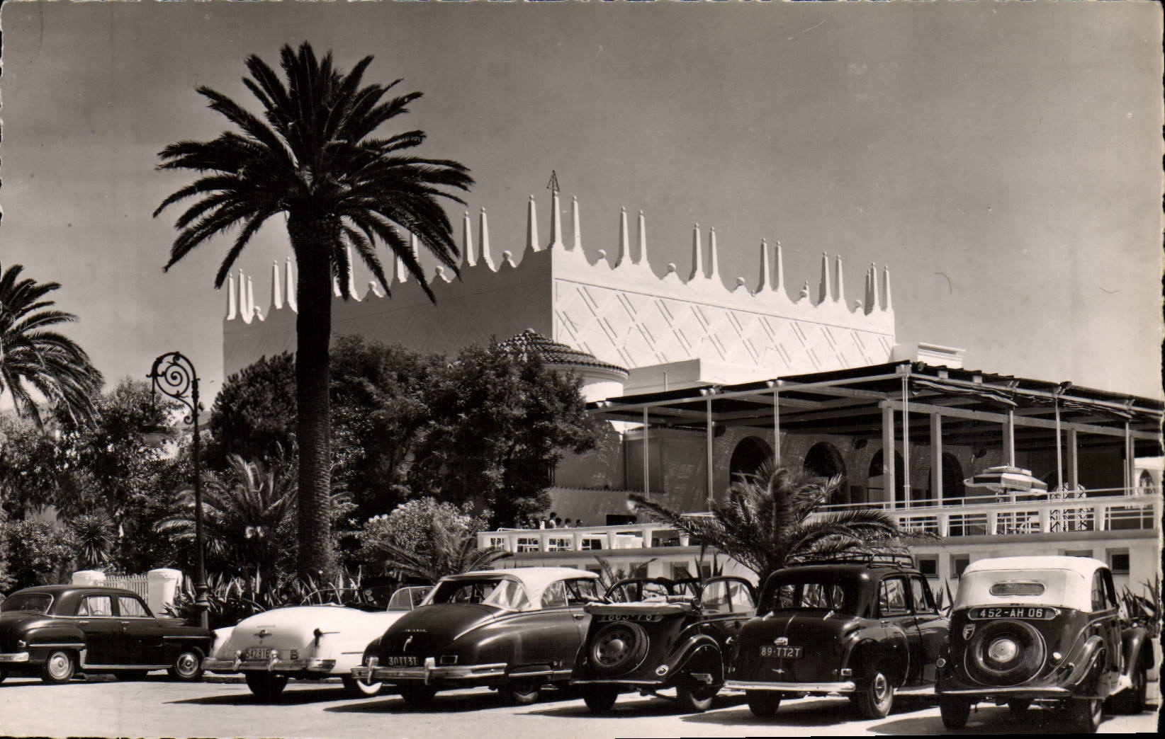 CPA Cannes Le Palm Beach Automobile 