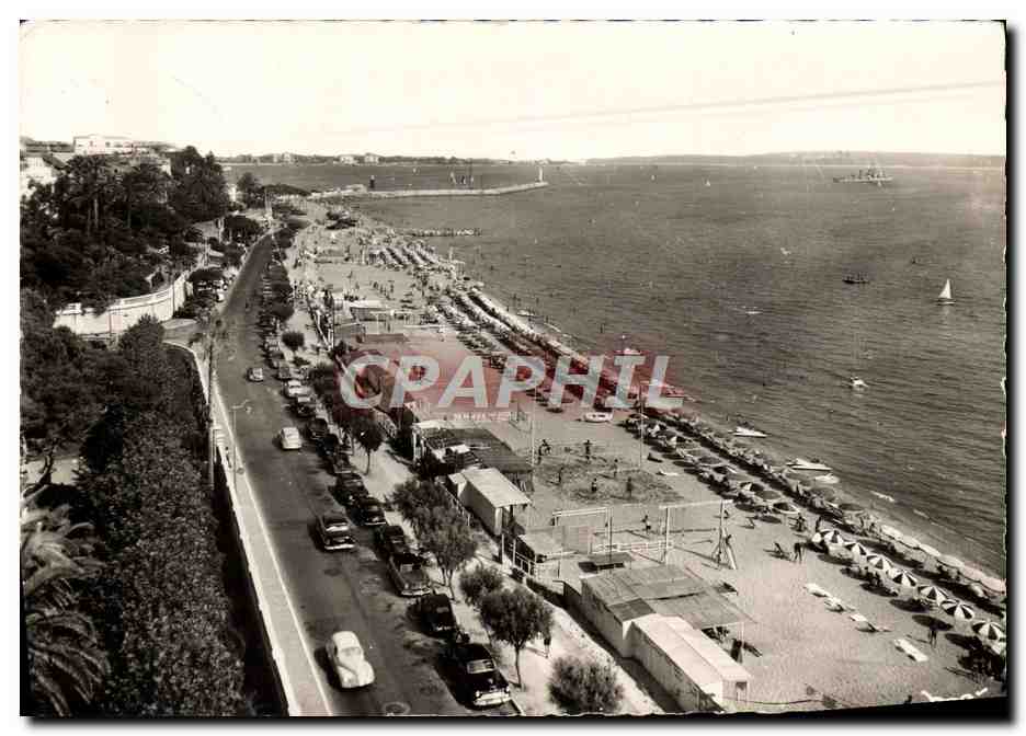 CPA Cannes La Plage du Midi