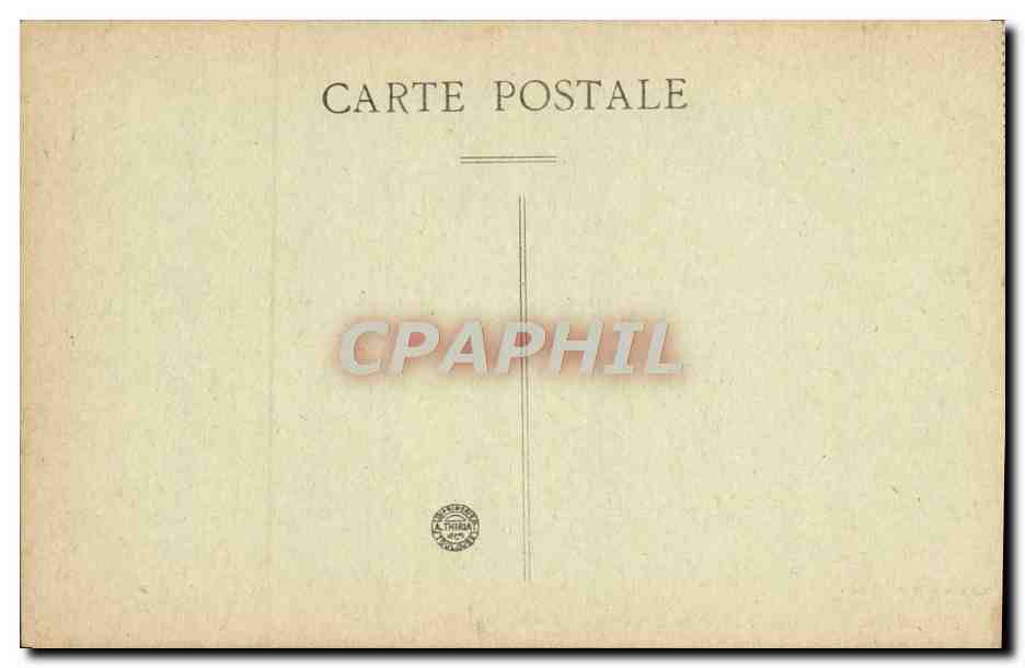 CPA Cannes Le Boulevard de la Crisette L'Hotel Carlton — Verso