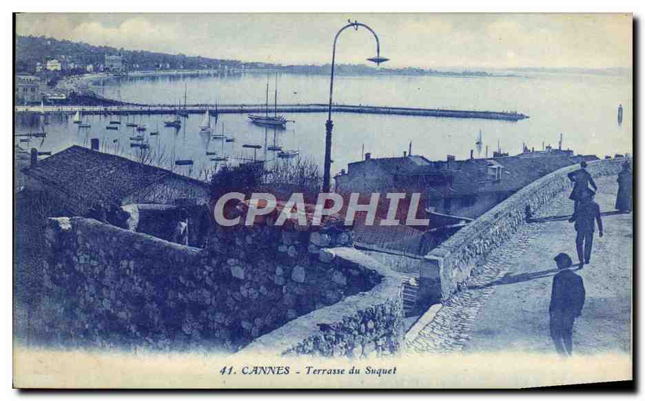CPA Cannes Terrasse du Suquet