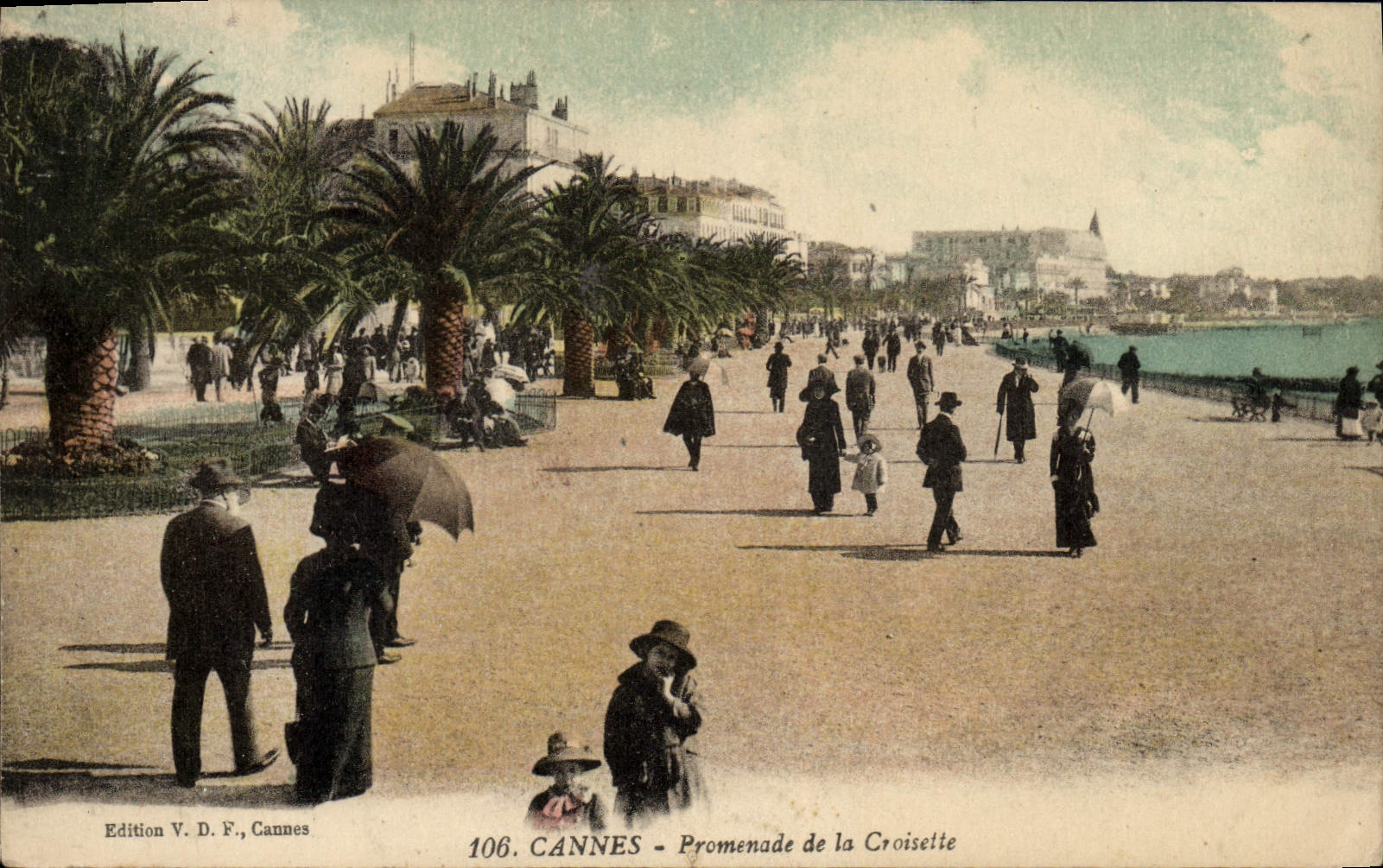 CPA Cannes Promenade de la Croisette