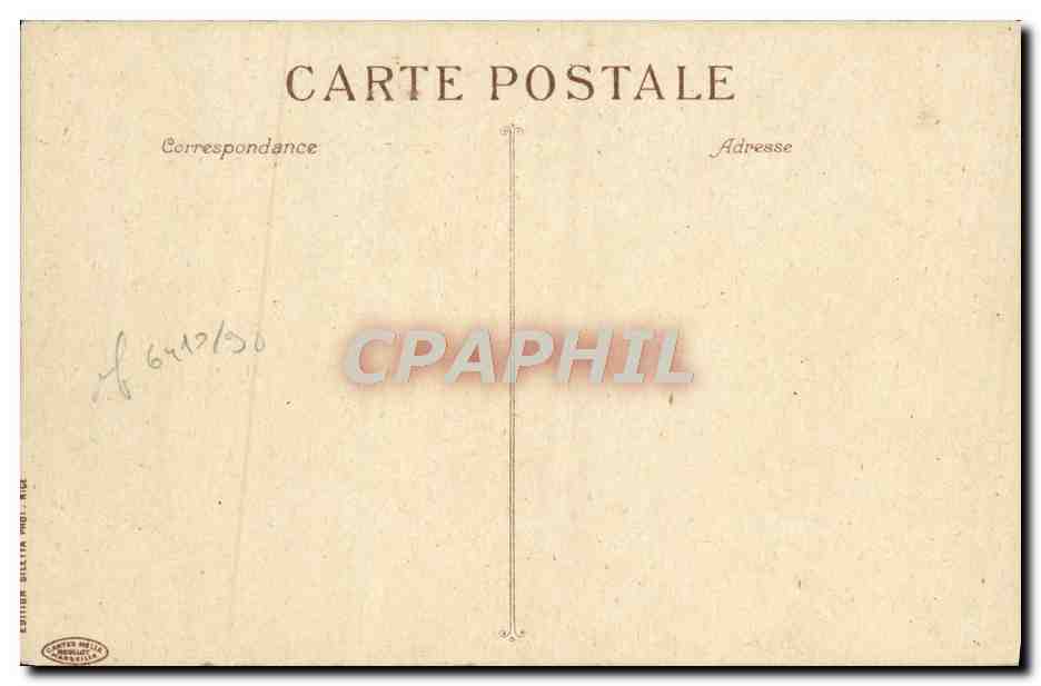 CPA Cannes Monument Edouard VII et le Casino — Verso