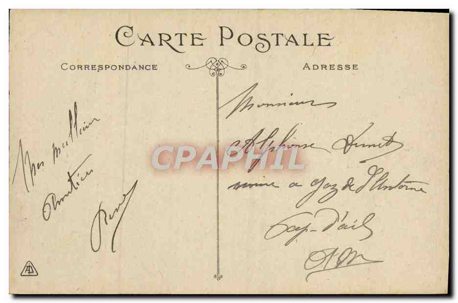 CPA Cannes Promenade de la Croisette Caltoo Hotel — Rückseite