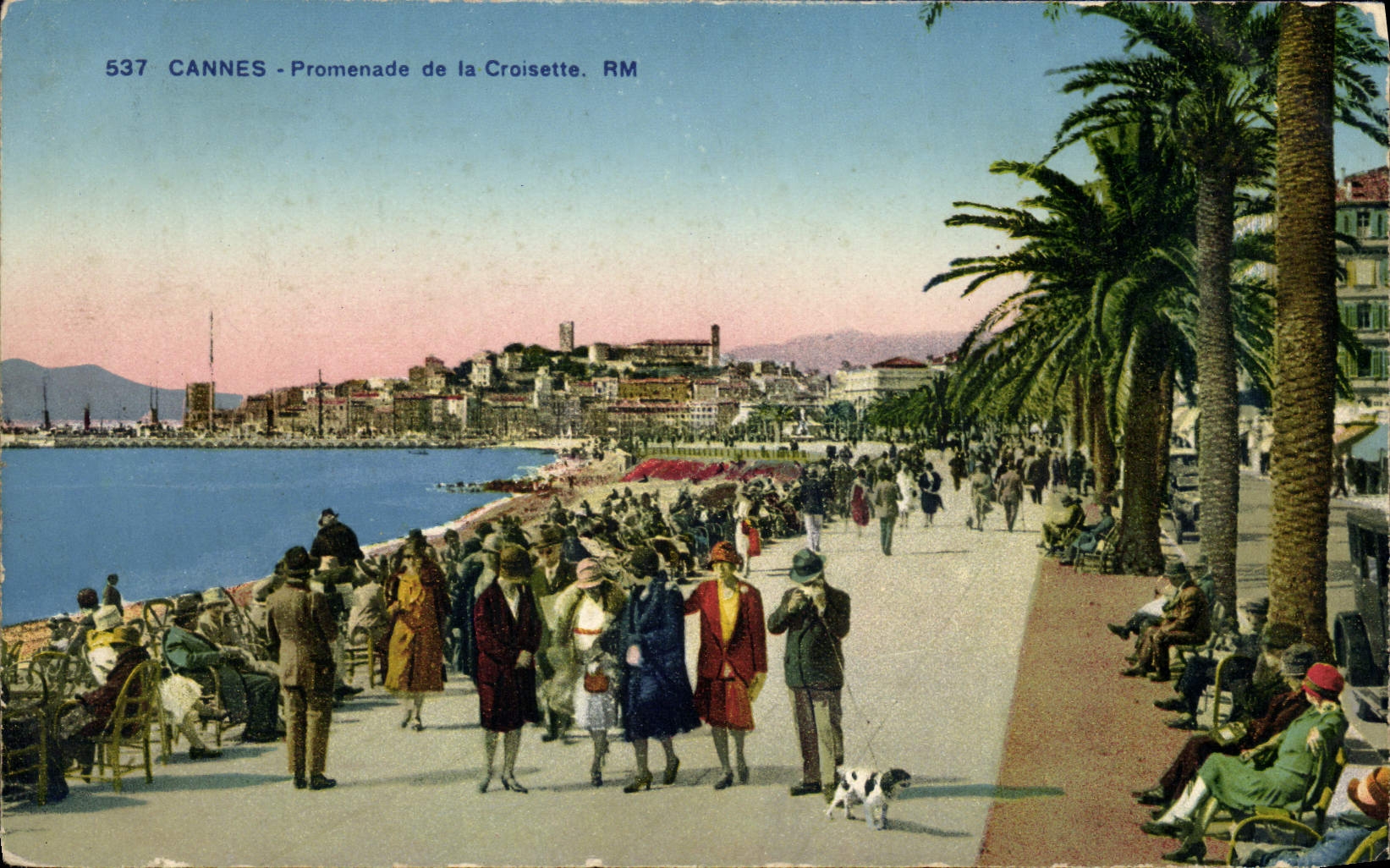 CPA Cannes Promenade de la Croisette