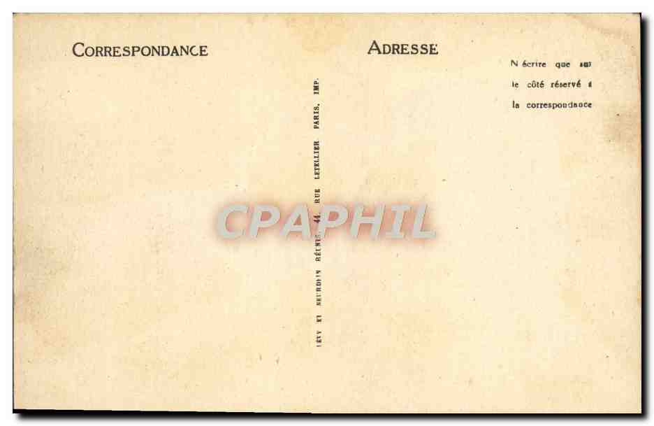 CPA Cannes Vue Generale Et La Croisette — Verso