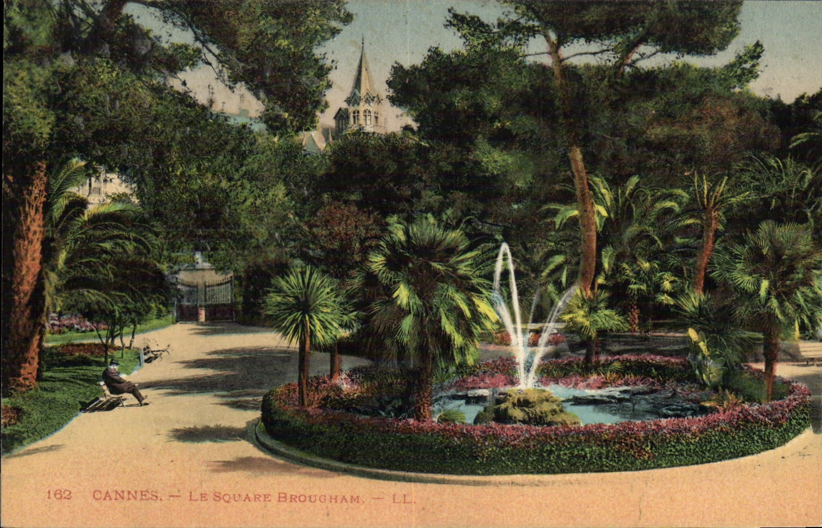 CPA Cannes Le Square Brougham