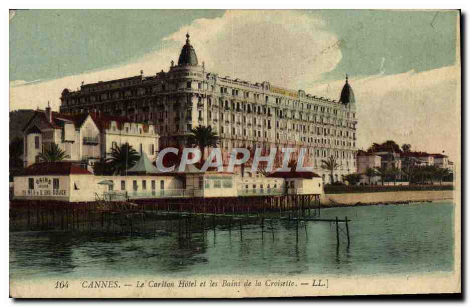 CPA Cannes Le Carlton Hotel et les Bains de la Croisette
