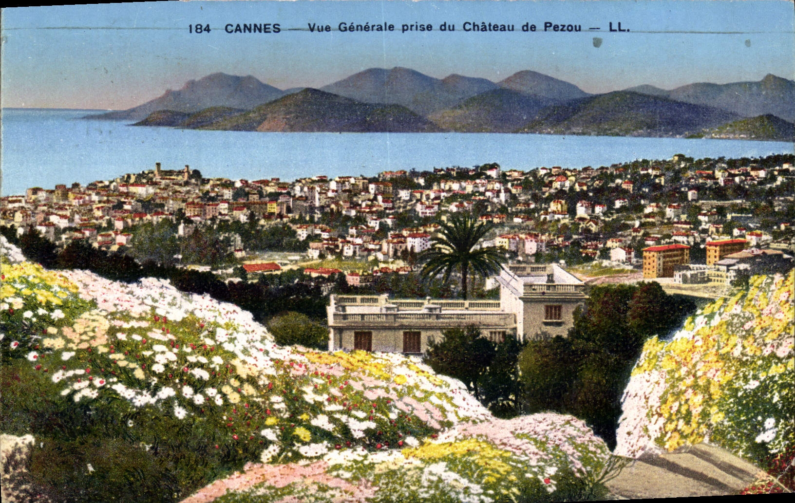CPA Cannes Vue Generale Prise du Chateau De Pezou