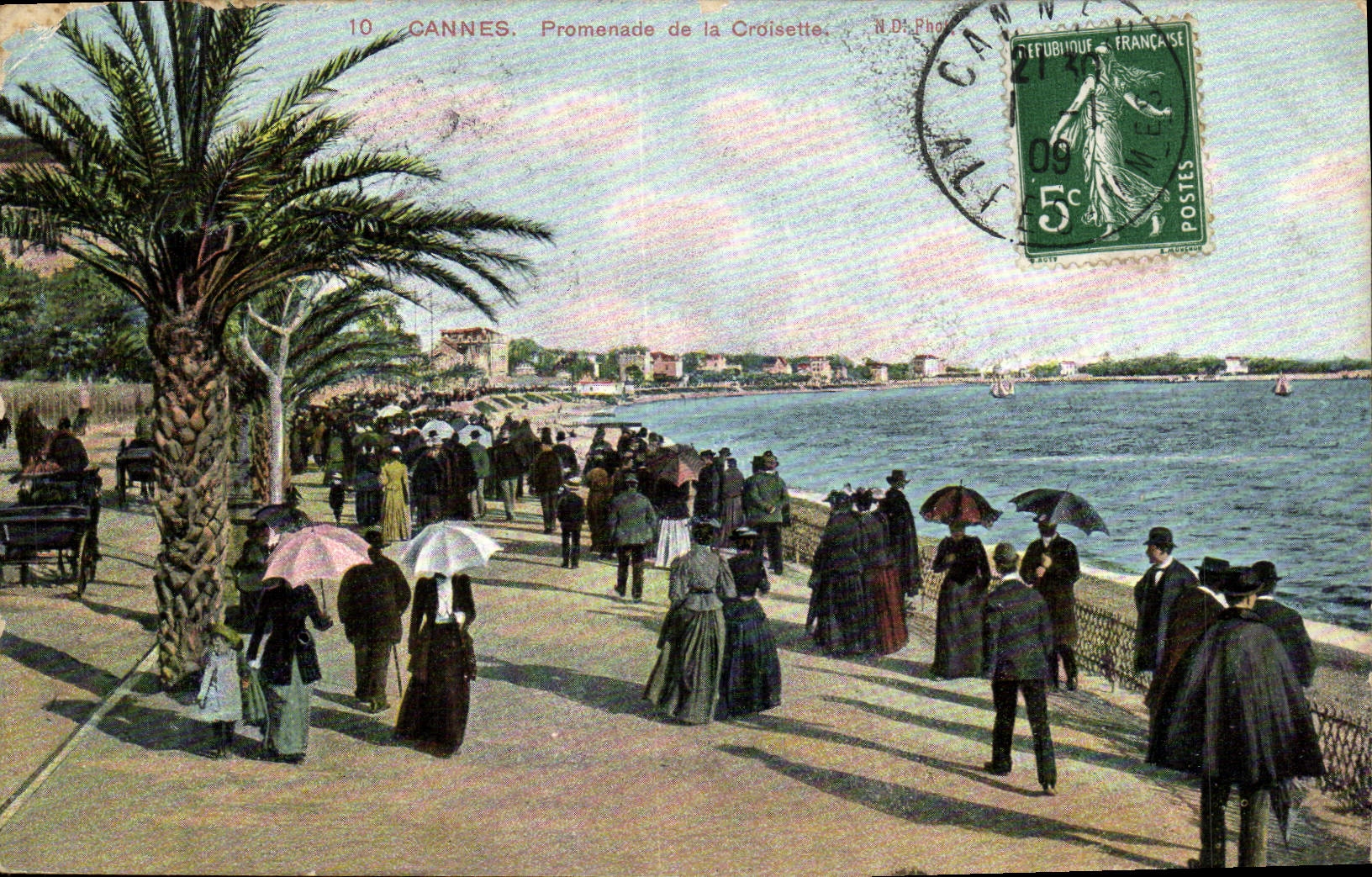 CPA Cannes Promenade de la Croisette