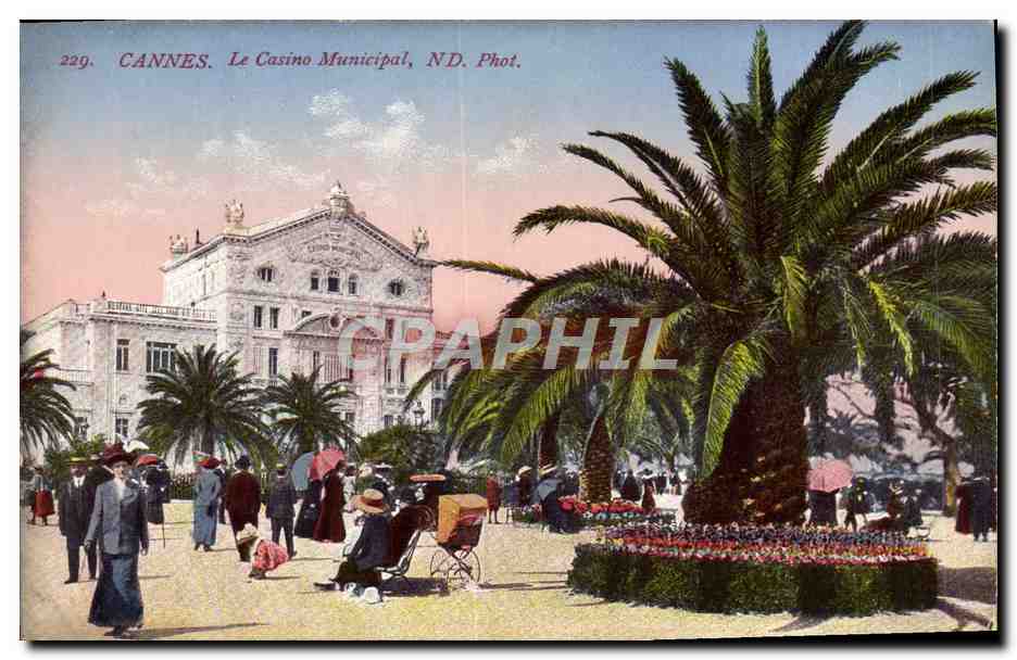 CPA Cannes Le Casino Municipal