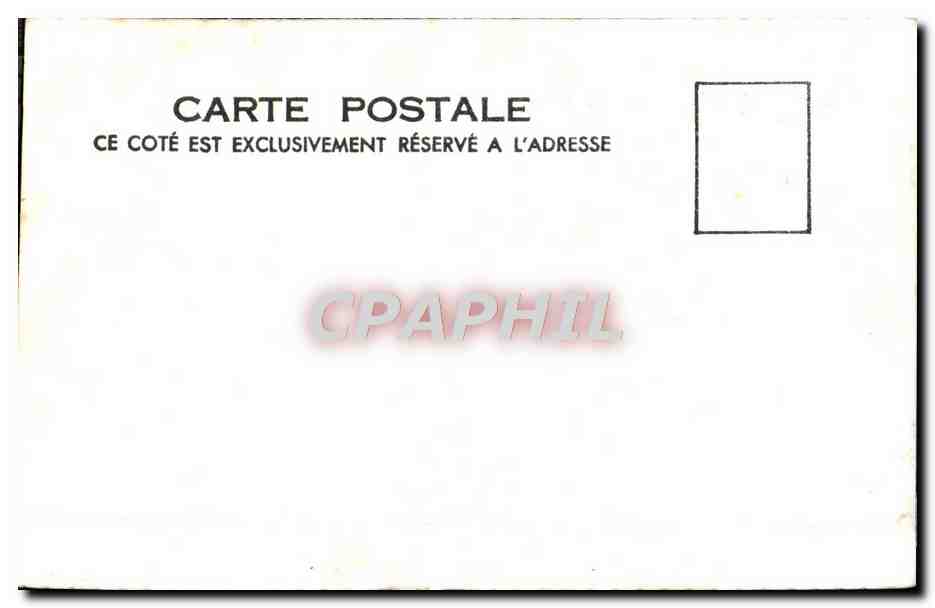 CPA Cannes Bateau — Verso