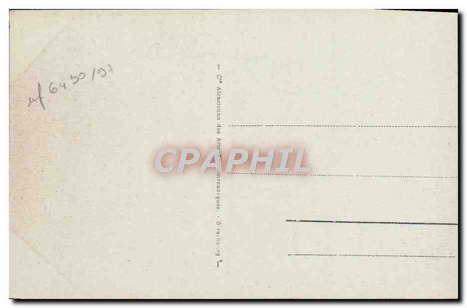 CPA Cannes Jardins fleuris  — Verso