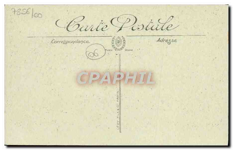 CPA Cap d'Ail L'Eden Hotel et les Vilias  — Rückseite
