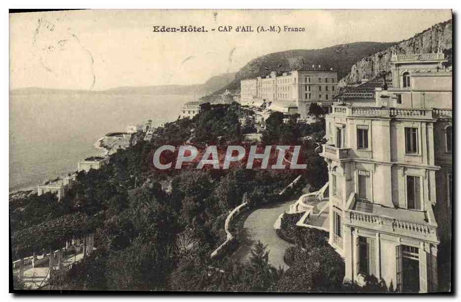 CPA Eden Hotel Cap d'Ail France 