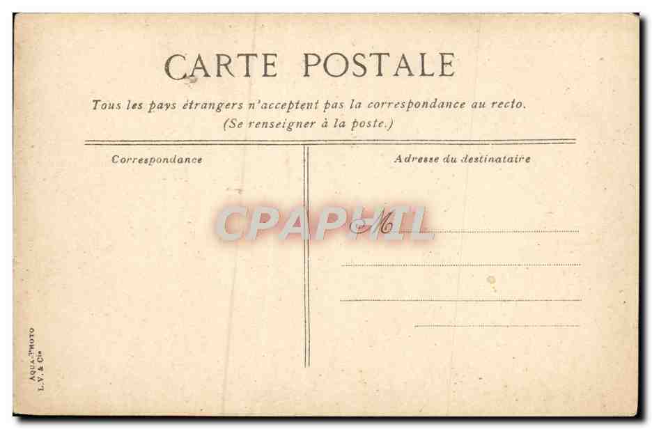 CPA Golfe Juan L'embarquement a bord des canots majors  — Rückseite