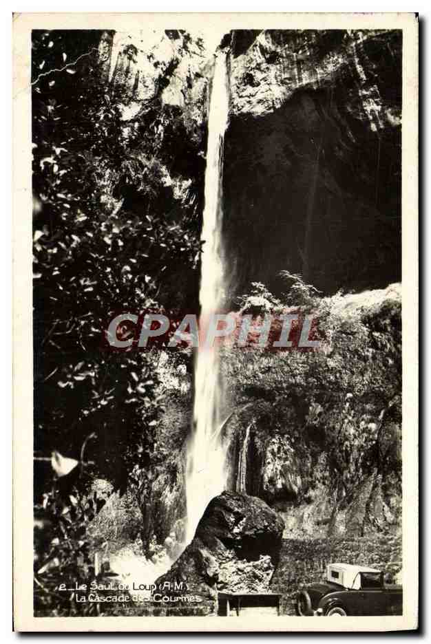 CPM Le Saut du Loup La cascade des Courmes