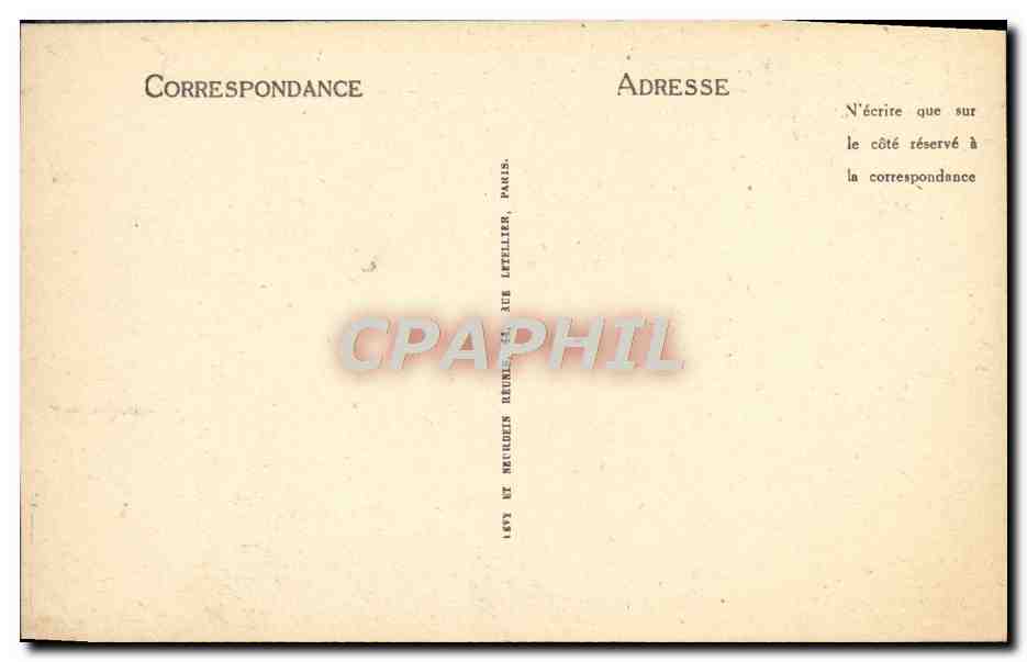 CPA Les Gorges du Loup La Route sous les Rochers  — Rückseite