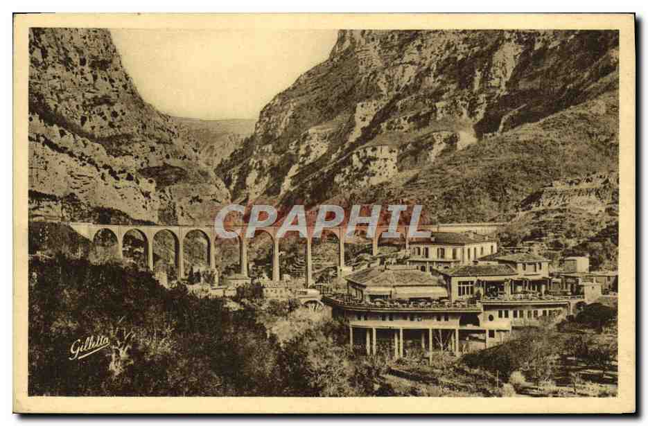 CPA Excursion des Gorges du Loup Pont du Loup Les Restaurants