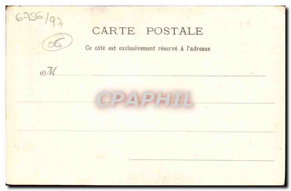 CPA Ligne du Sud Le Pont du Loup Pris de l'hotel du Loup — Rückseite