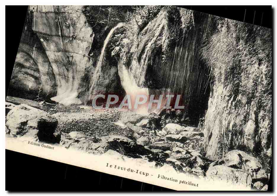 CPA Le Saut du Loup Filtration petrifiant