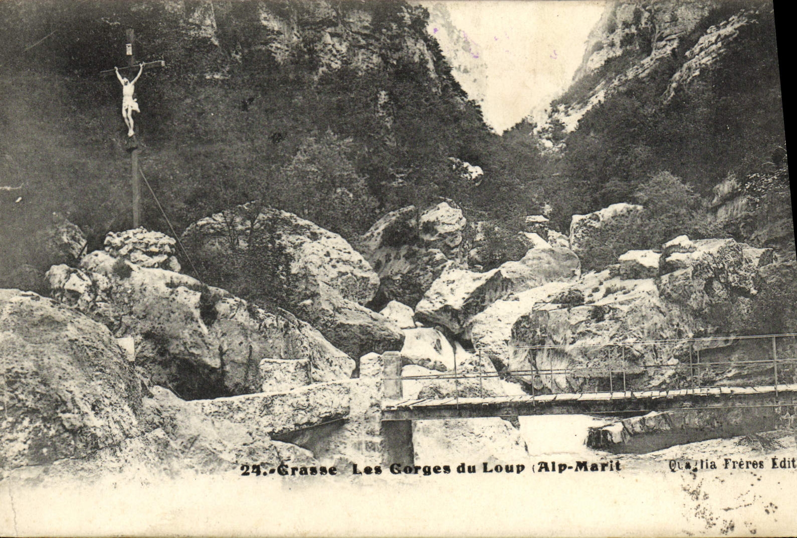 CPA Grasse Les Gorges du Loup 