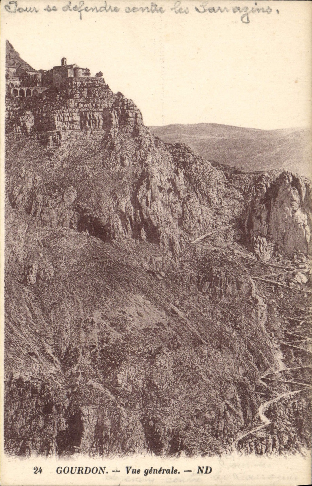 Gourdon — Vue générale — ND