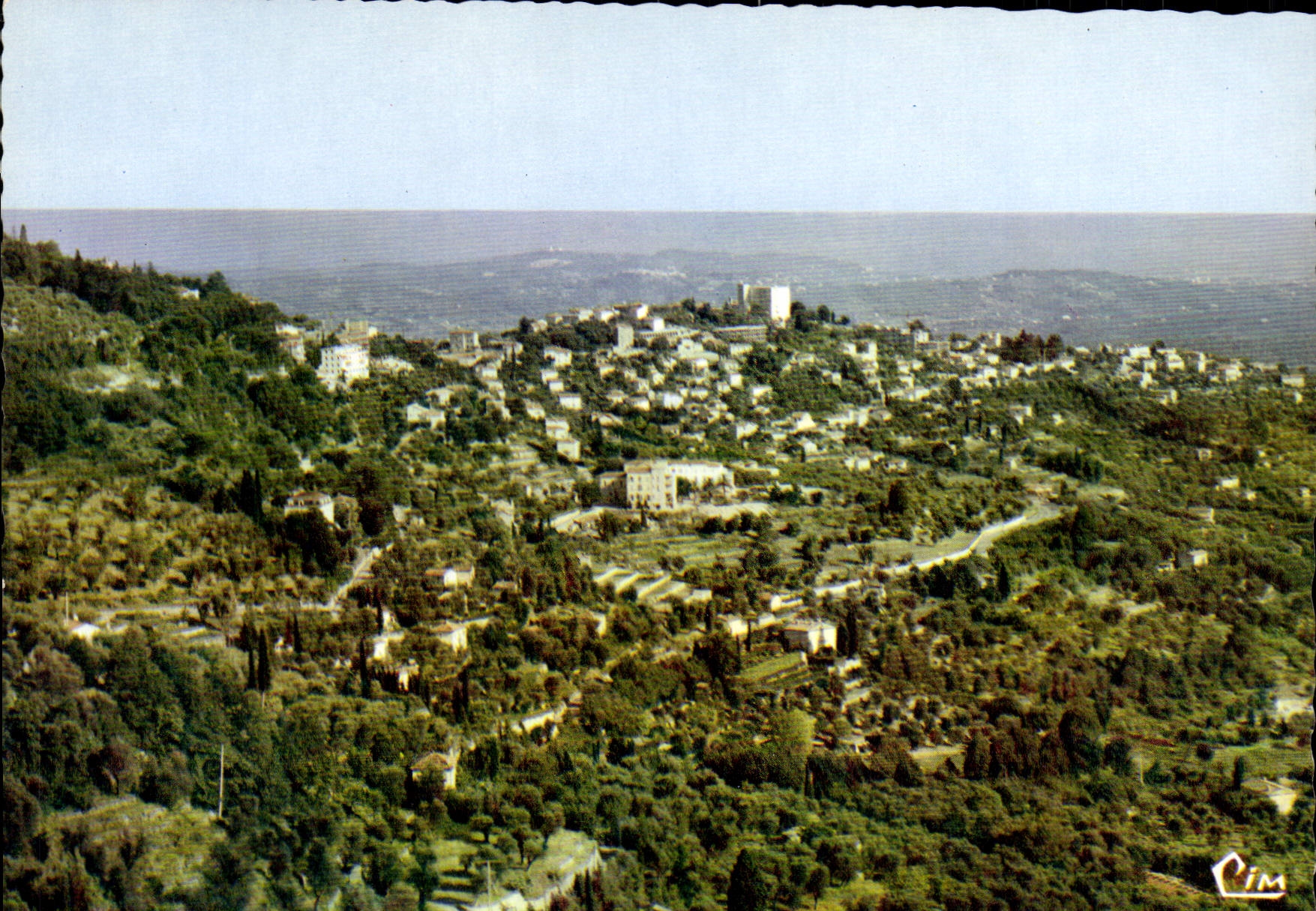 Grasse (06.A.-Mar.) — Vue panoramique de Grasse — CIM