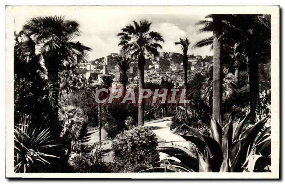 Grasse - Ein Stück des Parks — Verleger Réal-Photo, n° 207