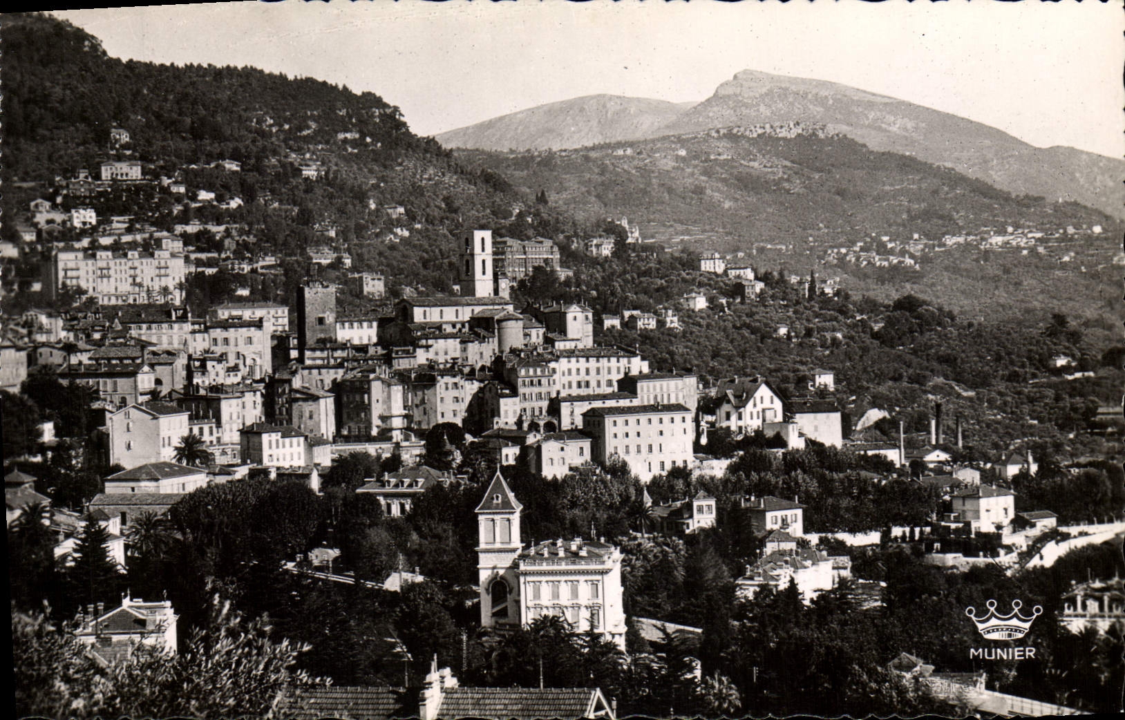 Grasse — Vue générale — Éditions d'Art Munier, Nice