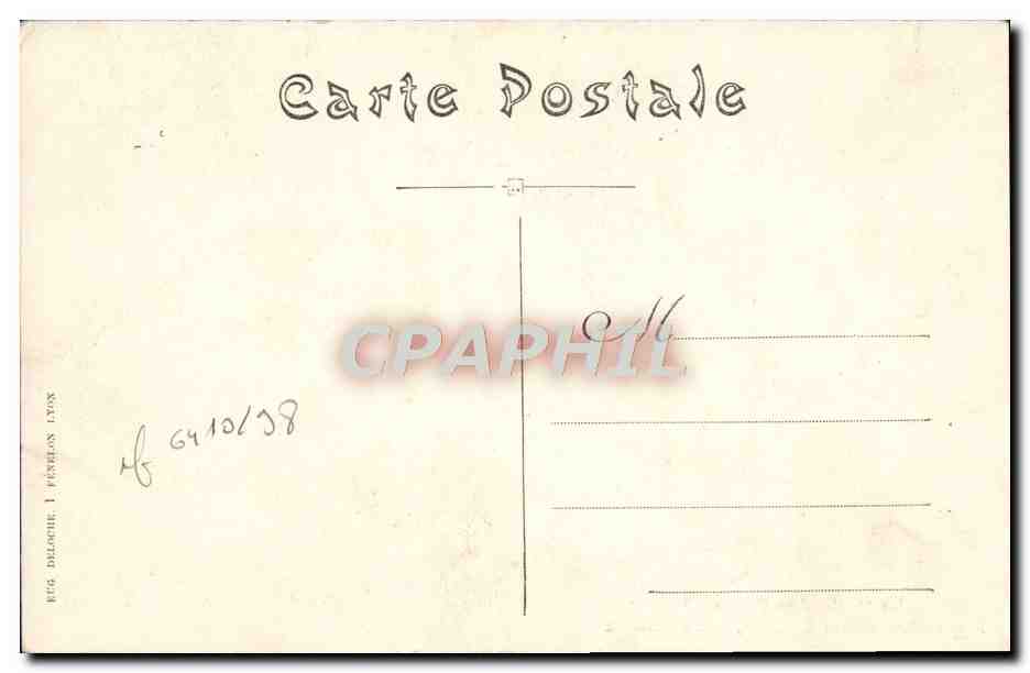 CPA Nice Excelsior Hotel Regina Nice Cimiez — Verso