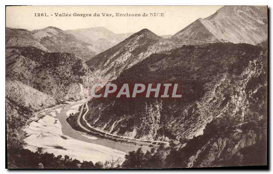CPA Valle Gorges du Var Environs de Nice 