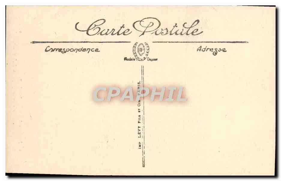 CPA Haute Vallee du Var Le Var dans les gorges du Daluis  — Rückseite
