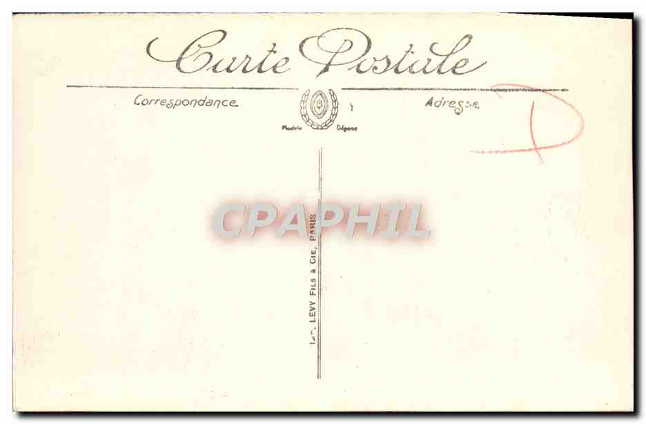 CPA Haute Vallee du Var Daluis et la Cime du Martigna  — Rückseite