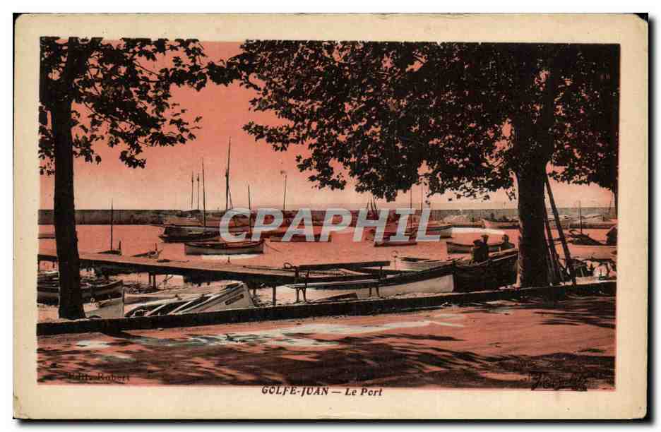 CPA Golfe Juan Le Port 