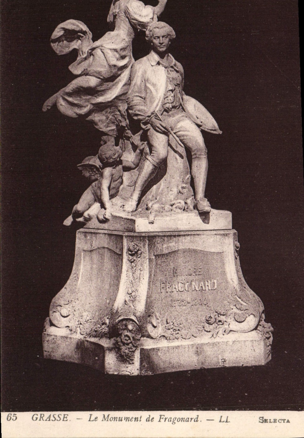Grasse — Le Monument de Fragonard — Selecta