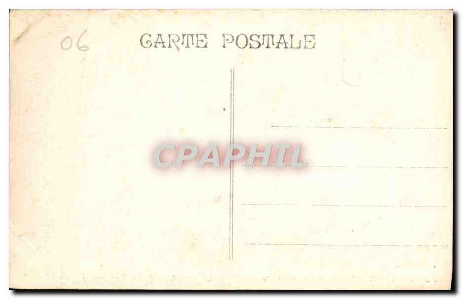 CPA Grasse Promenade du Cours Passage souterrain du funiculaire et casino — Rückseite