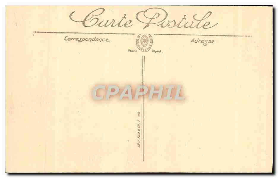 CPA Grasse Vue sur le Quartier Saint Francois — Rückseite