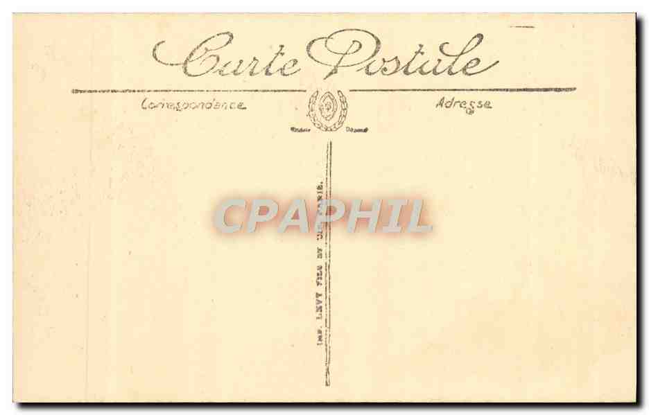 Grasse — Le Boulevard Thiers et le Grand Hôtel — LL — Verso