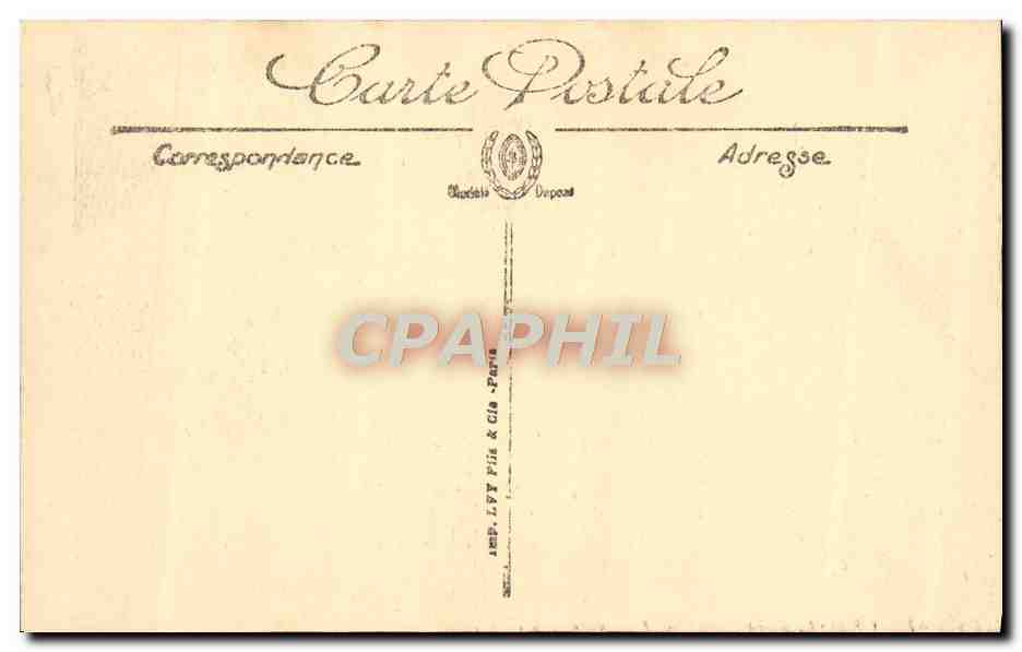 CPA Grasse Le monument Fragonard et le casino — Rückseite