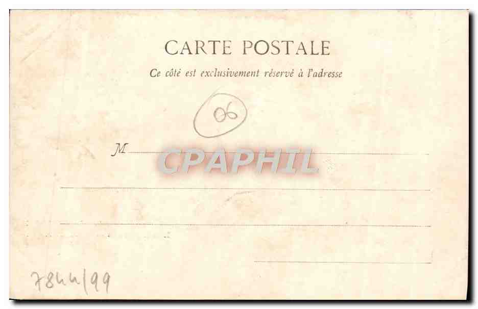 CPA Grasse Les Casernes Chasseur Alpin Militaria — Rückseite
