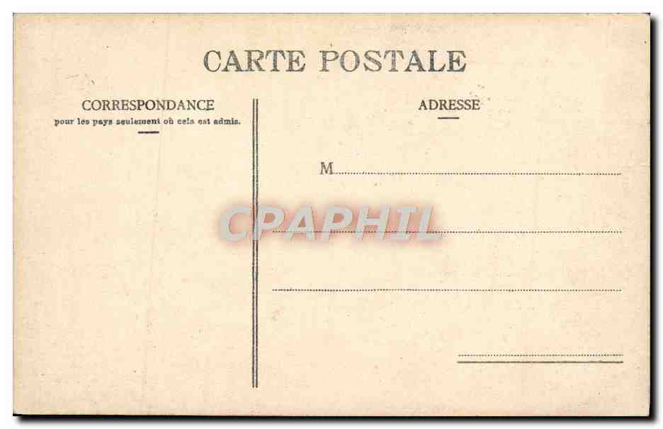 CPA Cannes Le Monastere de St Honorat — Verso