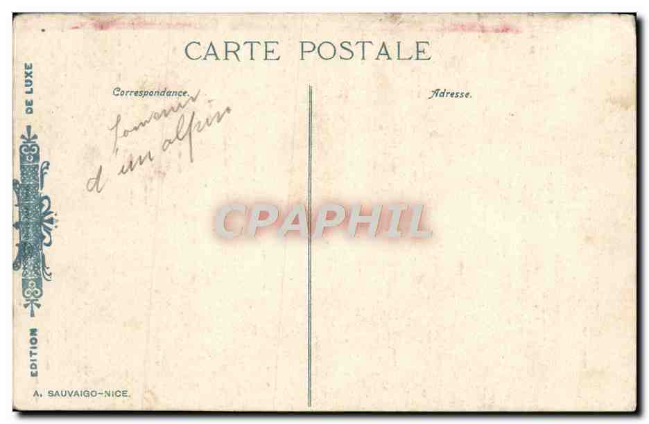 CPA Cannes Ile St Honorat L'Abbaye de Lerins  — Verso