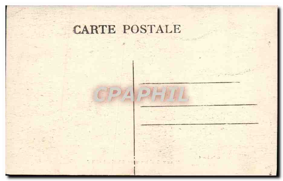 CPA Vieux Chateau de St Honorat — Rückseite
