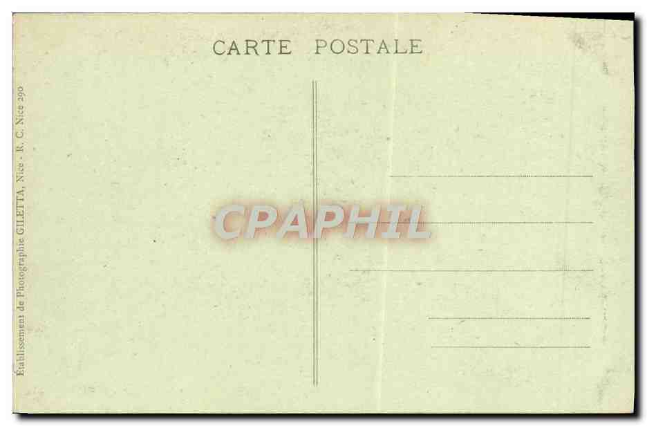 CPA Ile St Honorat Abbaye de Lerins Le vieux cloitre — Verso