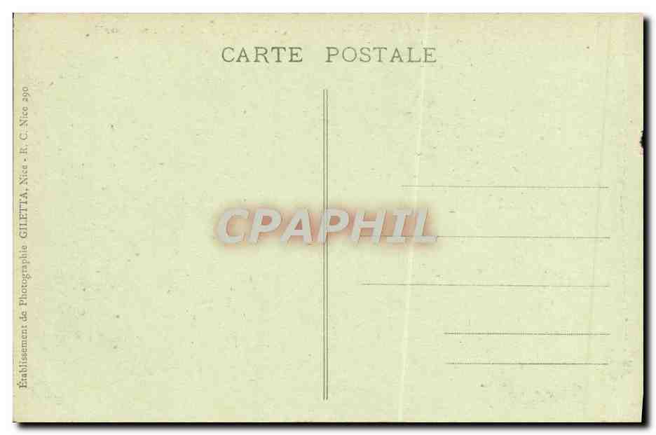 CPA Ile St Honorat Abbaye de Lerins Portiquue d'entree — Verso